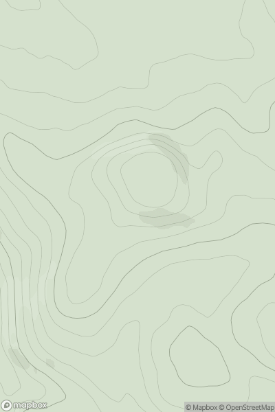 Thumbnail image for Eastfield Hill [Central Scotland from Dumbarton to Montrose] showing contour plot for surrounding peak